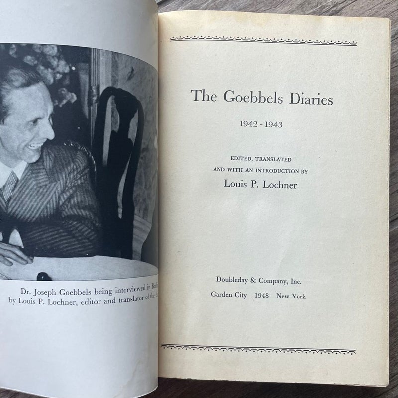 The Goebbels Diaries (1942-1943)