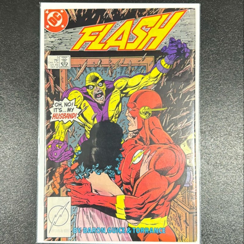 The Flash # 5 Oct 1987 DC Comics