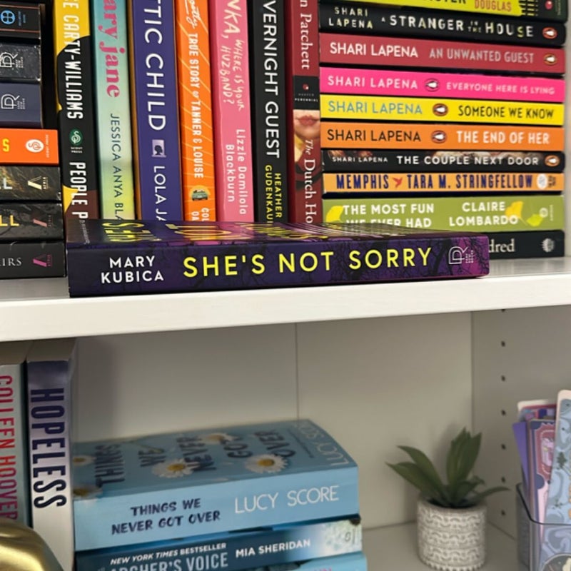 She's Not Sorry