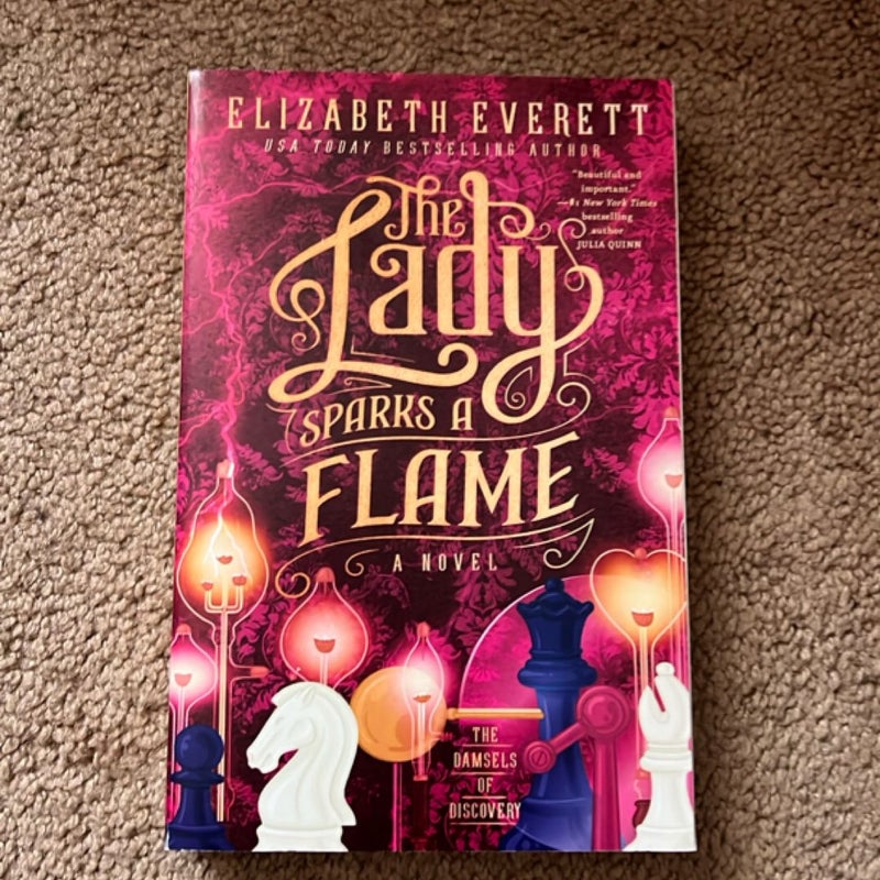 The Lady Sparks a Flame