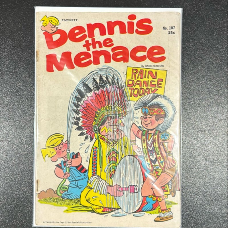 Dennis the Menace # 107 Sept 1970 Fawcett by Hank Ketcham