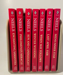 Set of 7 Betty Neels Collector’s Edition Mass Market Paperbacks Romance Series