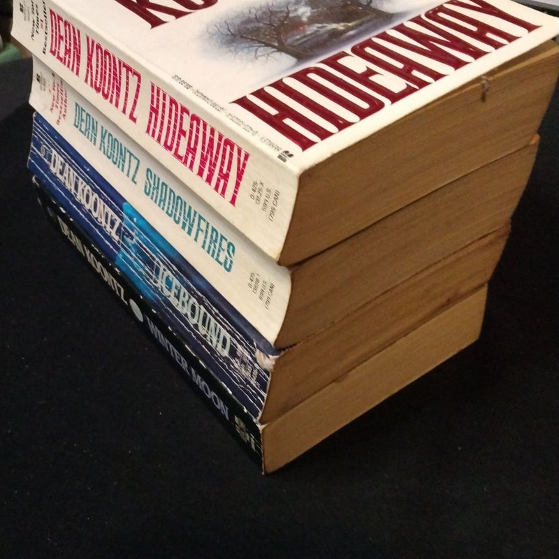 Dean Koontz 4 Softcover Book Bundle