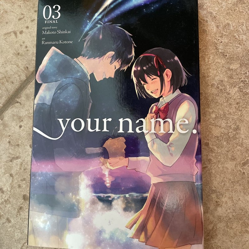 your name. (light novel) by Makoto Shinkai, Hardcover