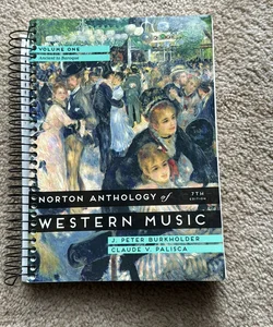 The Norton Anthology of Western Music, Volume 1