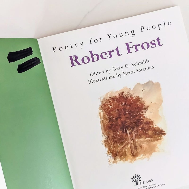 Poetry for Young People: Robert Frost