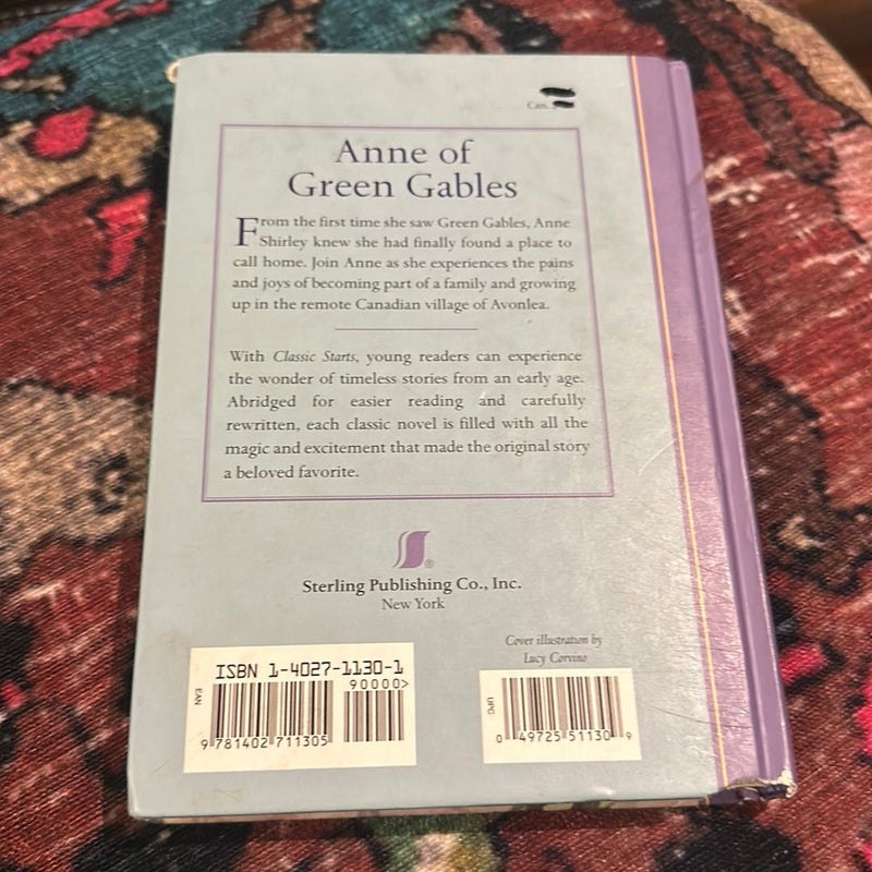 Classic Starts®: Anne of Green Gables