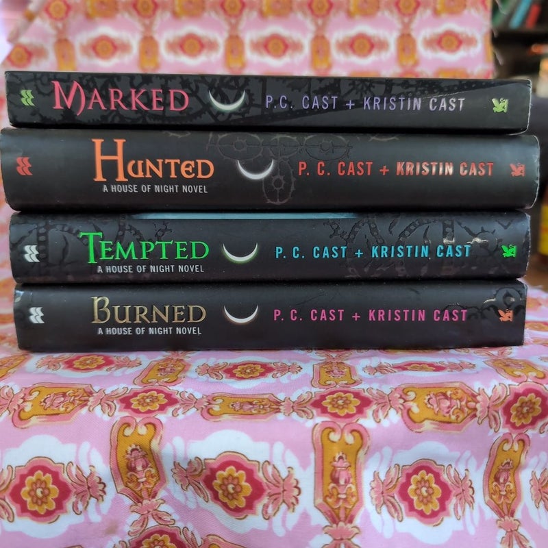 A House of Night Collection: Hunted, Marked, Tempted, Burned