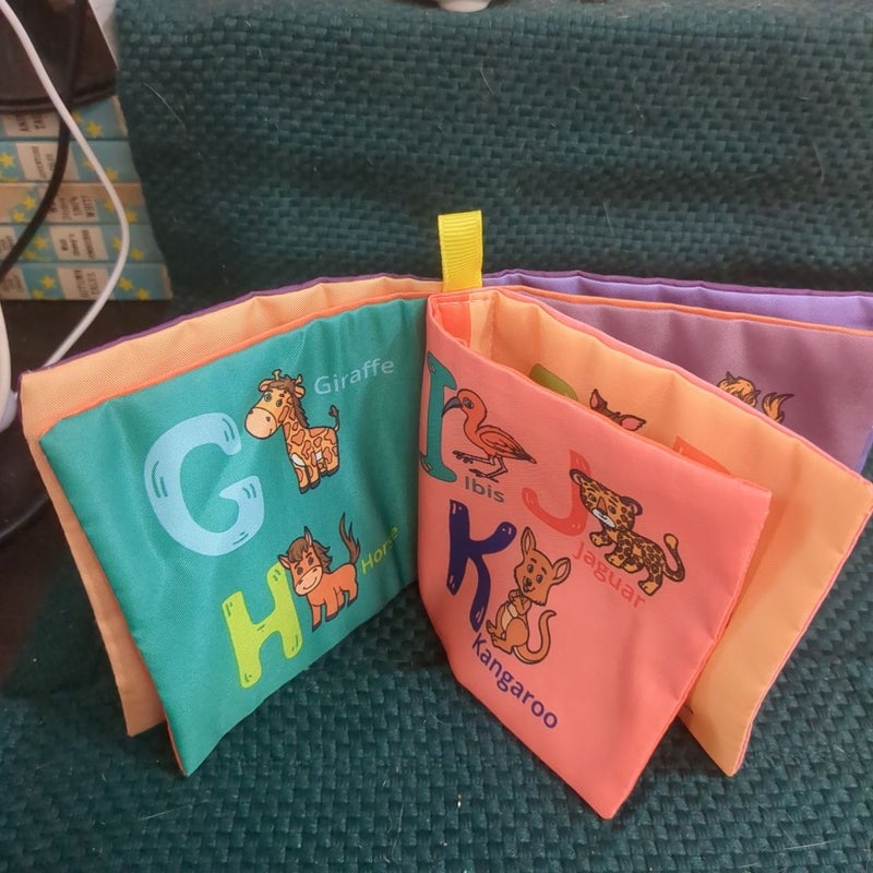 Toddler Cloth Books Set #6  (4 books) 