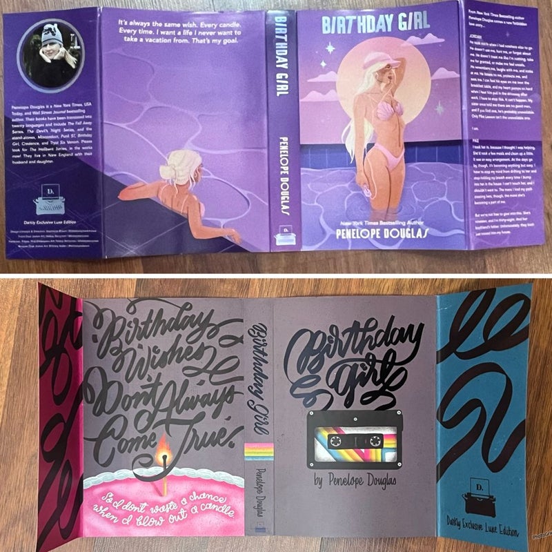 *Dust jacket ONLY* Bookish Box Birthday Girl
