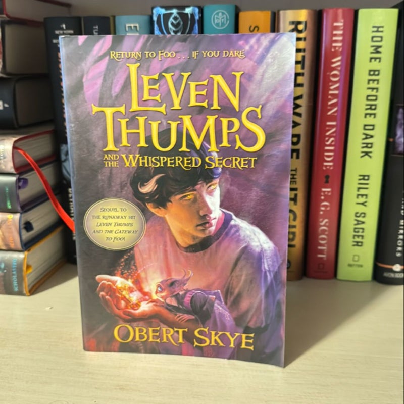 Leven Thumps, Books 2, 3, 4