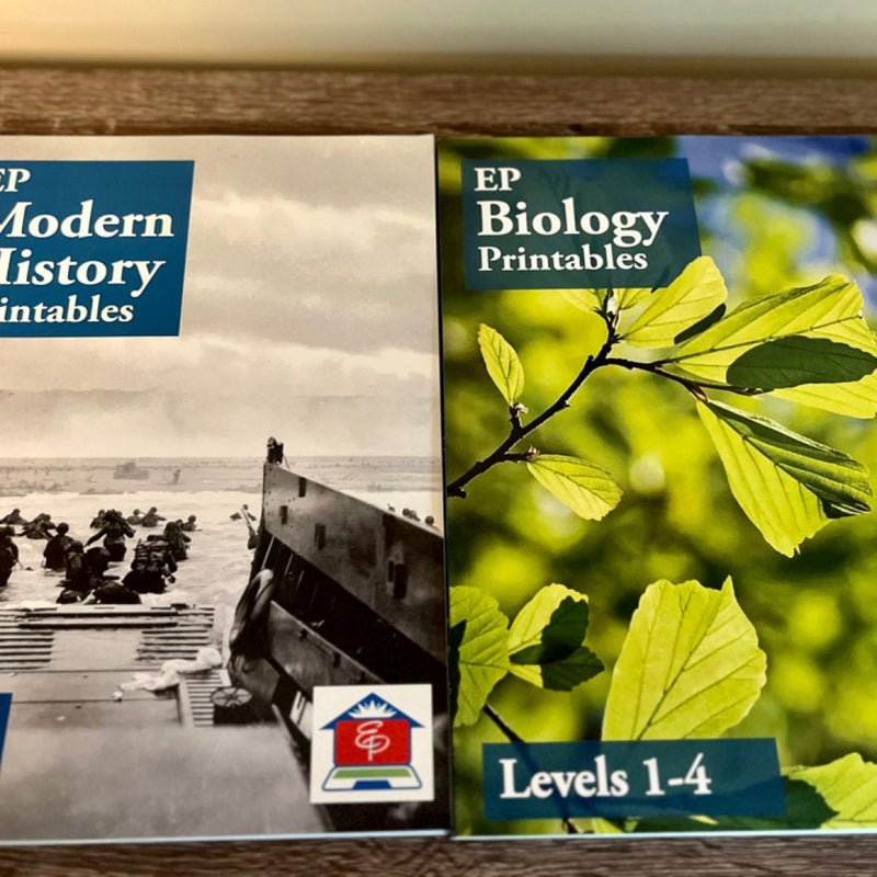 EP Modern History/Biology Printable Books 