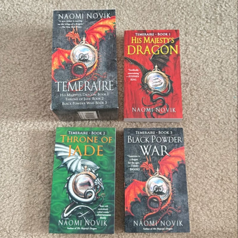 Temeraire Vol 1-3 Box Set