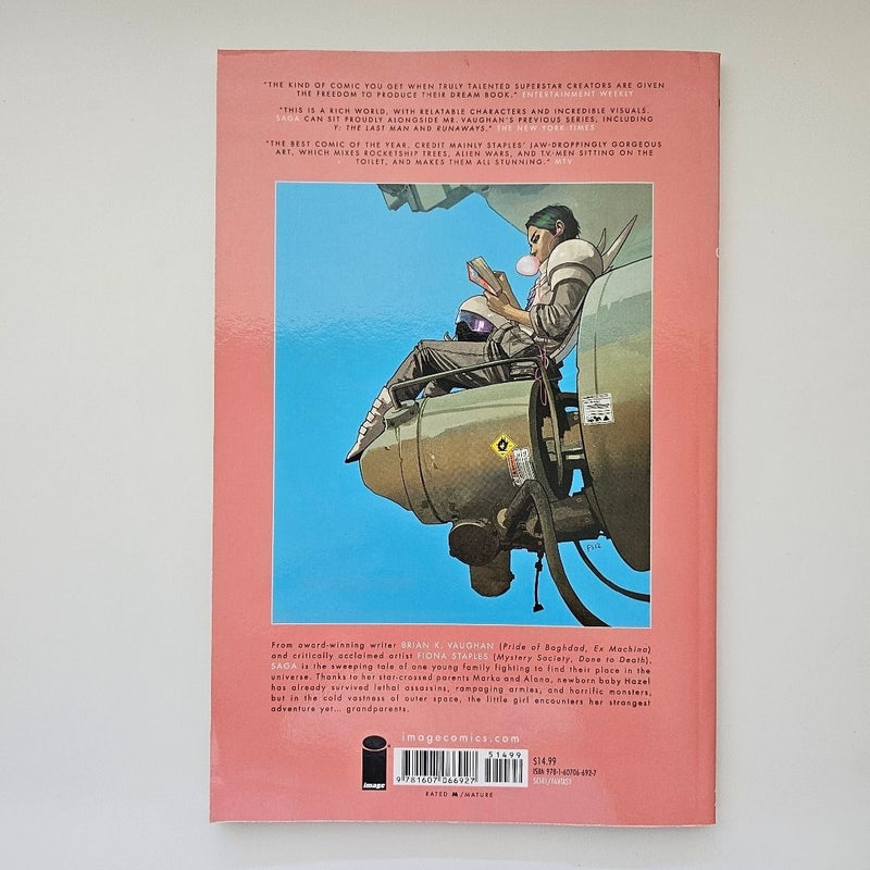 Saga Graphic Novels Volumes 1 to 3 NEW