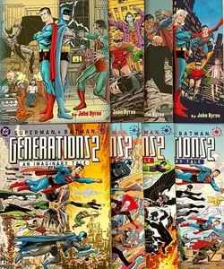 Superman/Batman Generations Vol 1 & 2 #’s 1-4 TWO COMPLETE SERIES