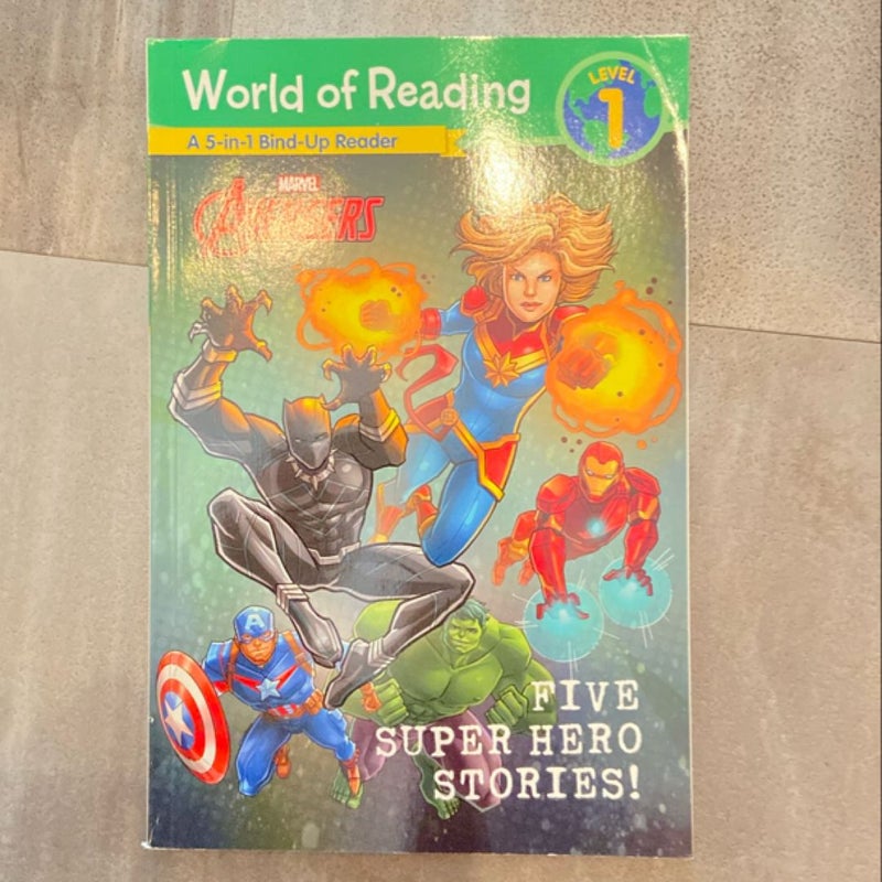 World of Reading: Five Super Hero Stories!