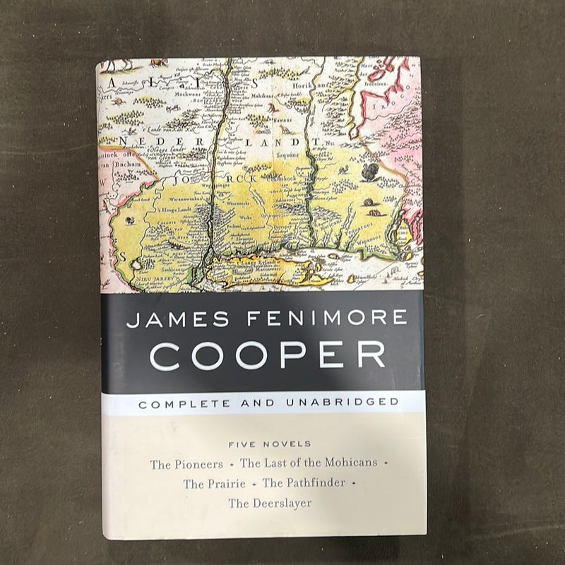 James Fenimore Cooper: Five Novels