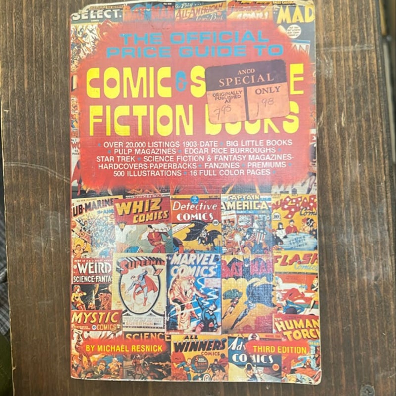 The Official Price Guide to Comic and Science Fiction Books