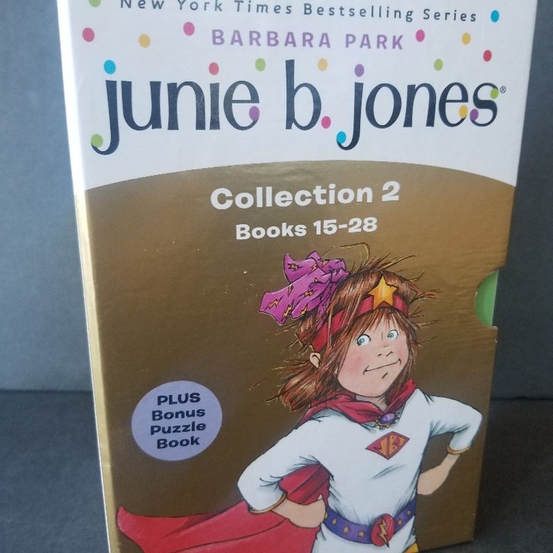 JUNIE B. JONES GOLD BOX BOOK COLLECTION 2 (1528) WITH
