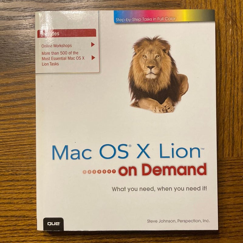 Mac OS X Lion on Demand