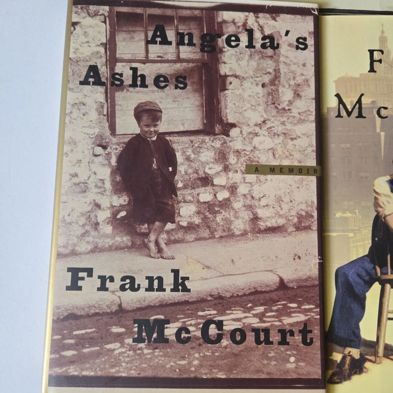 Frank McCourt 3 book lot hardcover Like New Condition 