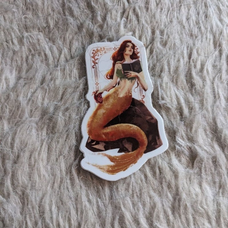 Bookish Box - Mermaid Sticker