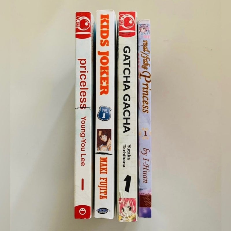 Volume 1 Manga Books Lot