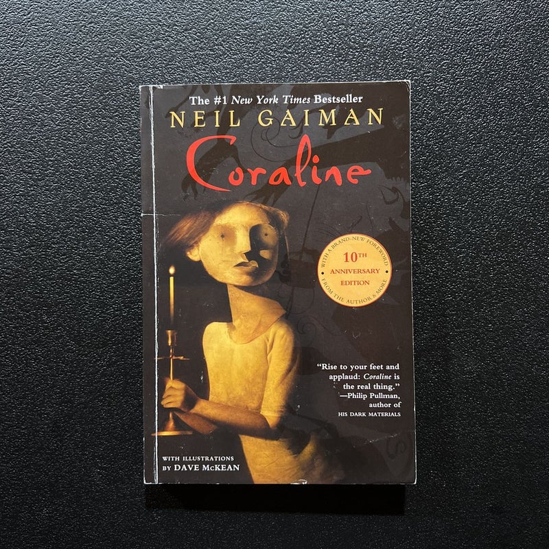 Coraline 10th Anniversary Edition by Neil Gaiman; Dave McKean