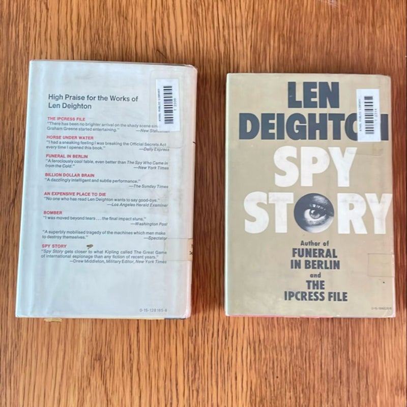 2 Len Deighton Books