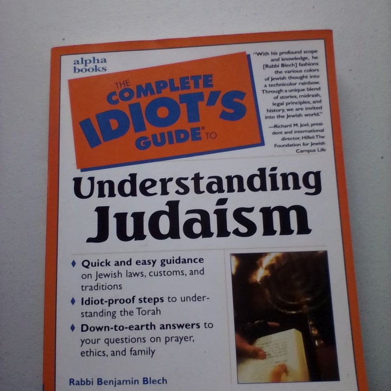 The complete idiots guide too Understanding Judaism 