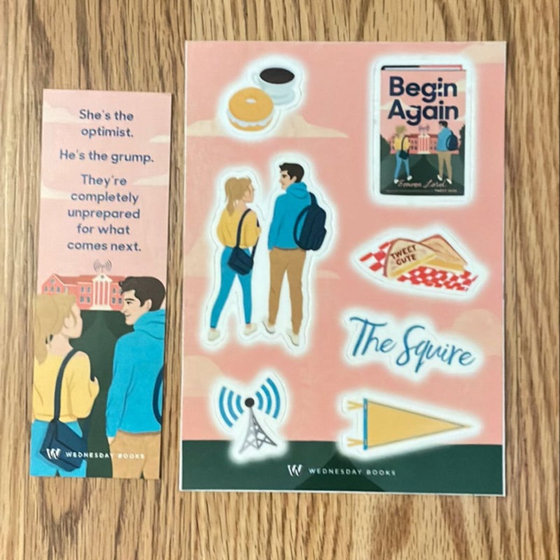 Begin Again (with goodies)