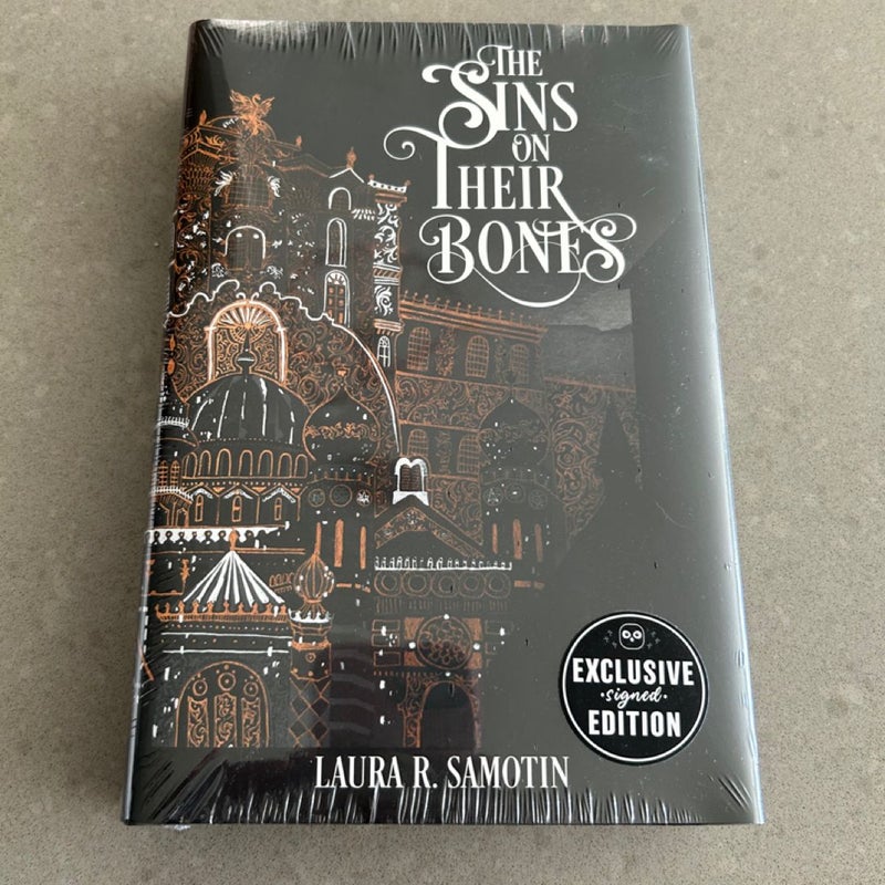 The Sins On Their Bones Signed OwlCrate Edition