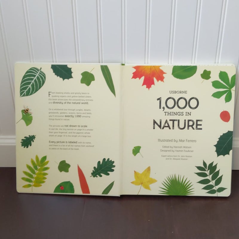Usborne 1,000 Things in Nature