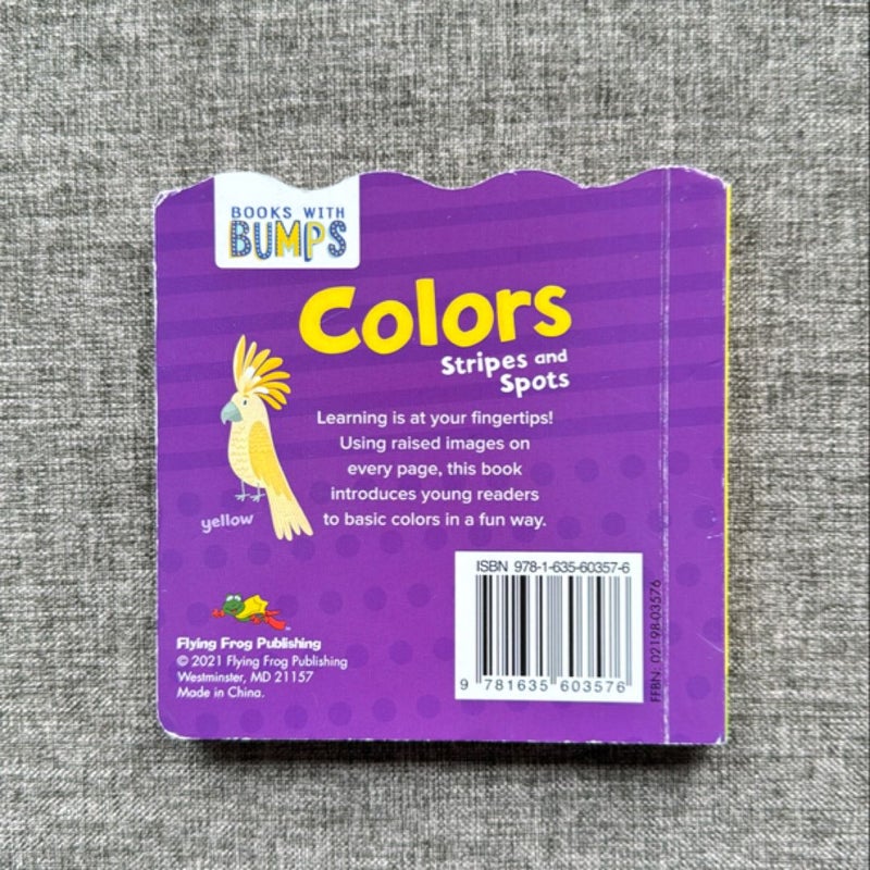 Colors Stripes and Spots (board book)