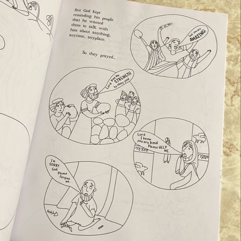 Any Time, Any Place, Any Prayer Coloring and Activity Book