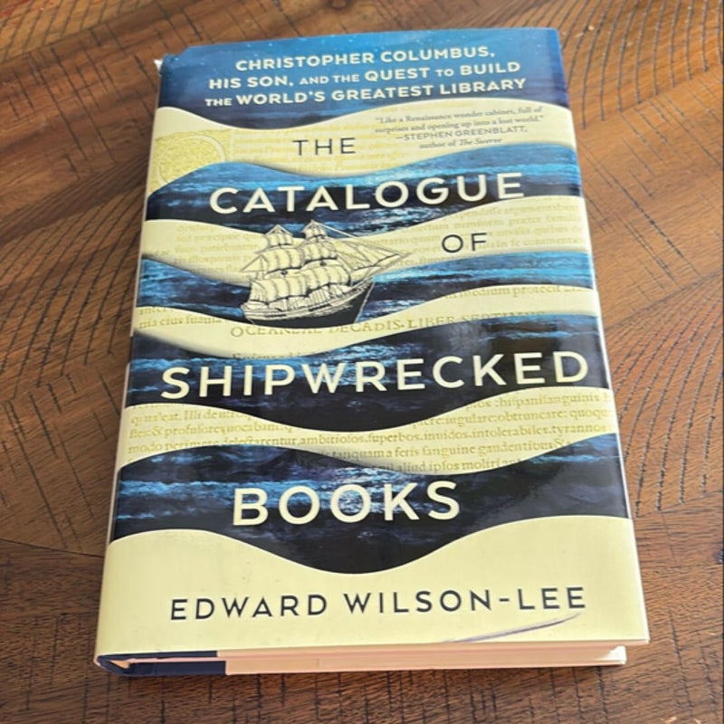 The Catalogue of Shipwrecked Books