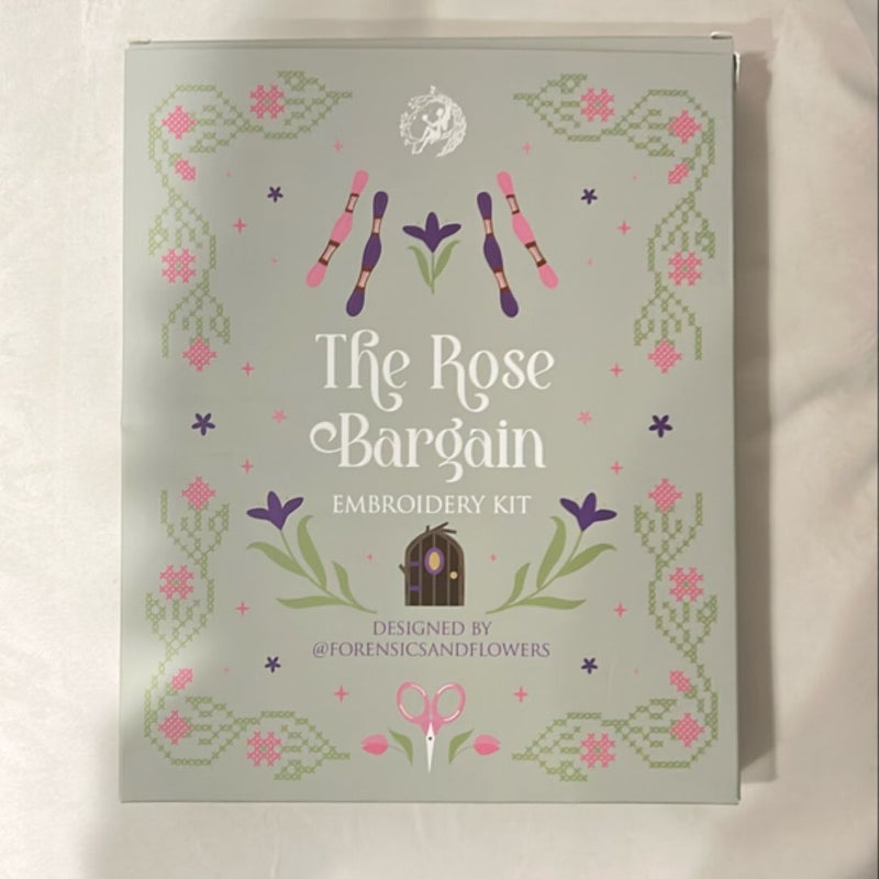 Fairyloot The Rose Bargain Embroidery Kit