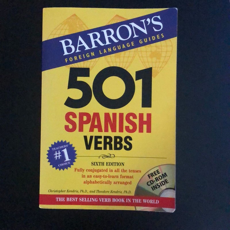 501 Spanish Verbs - Barton’s Foreign Language 