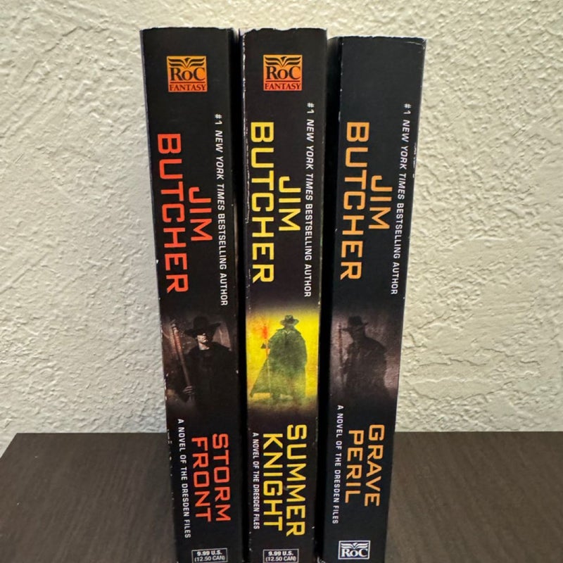 Dresden Files Bundle: Grave Peril, Summer Knight, & Storm Front