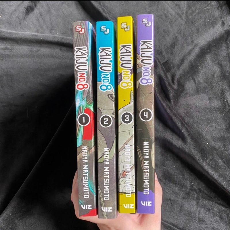 Kaiju No 8 Volume 1-4 manga set