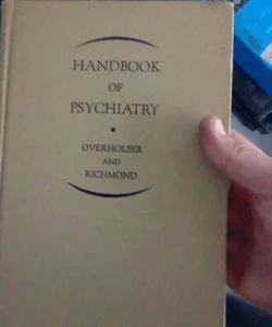 Handbook of Psychiatry 