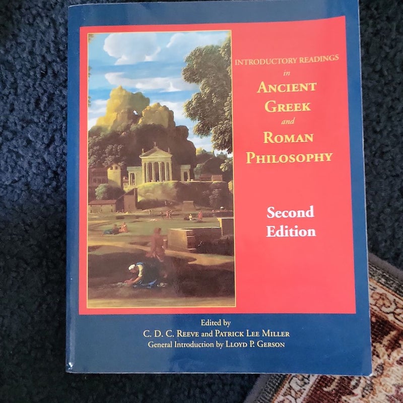 Introductory Readings in Ancient Greek and Roman Philosophy