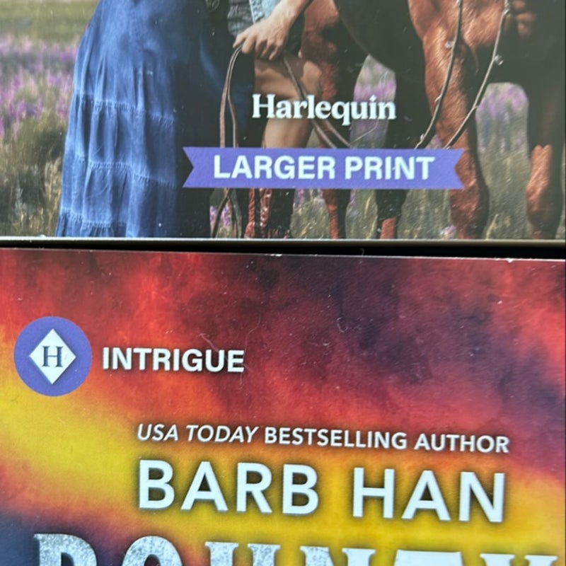 Harlequin Intrigue, 6 books, Sept 24, larger print