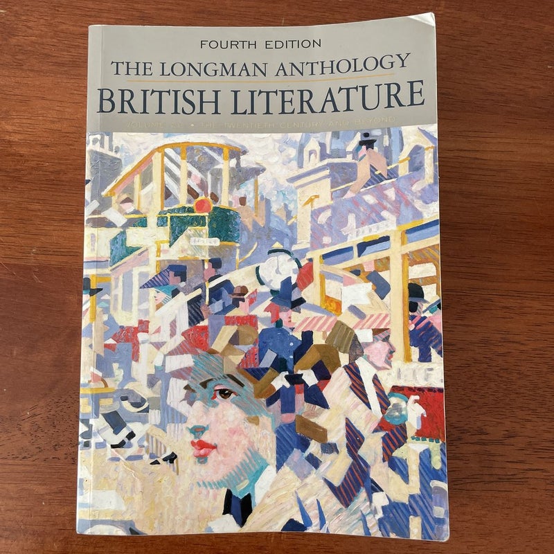 The Longman Anthology of British Literature