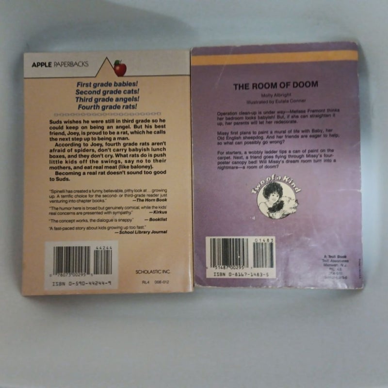 Fourth Grade Rats...The Room of Doom - 2 books