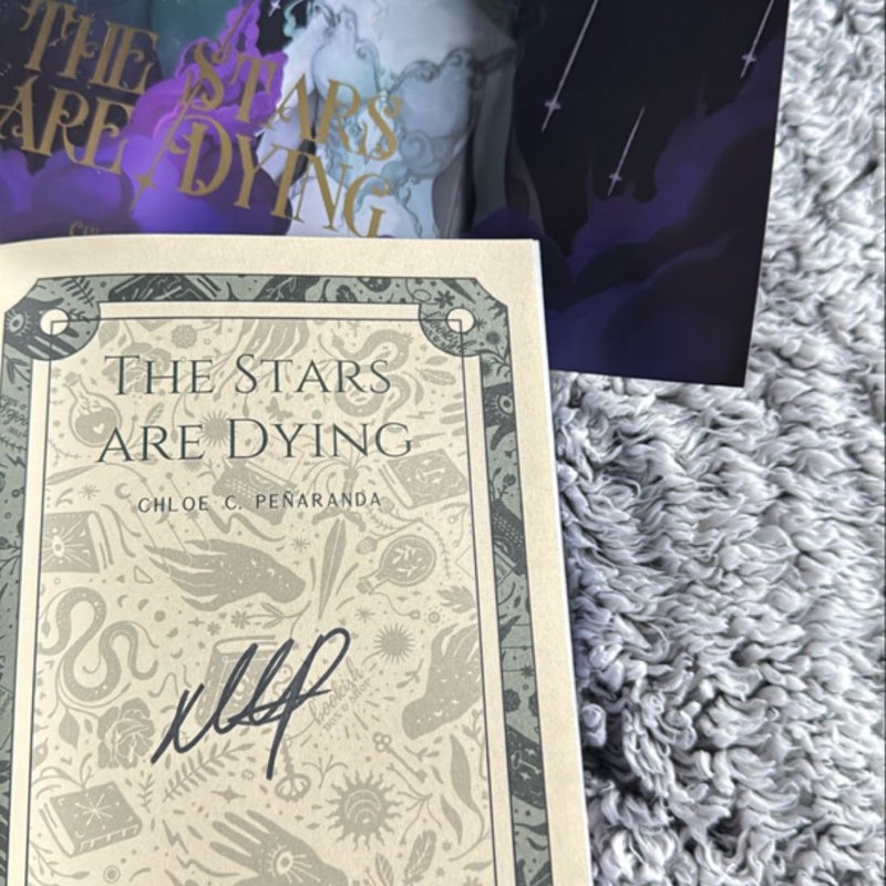 SIGNED The Stars Are Dying // The Bookish Box