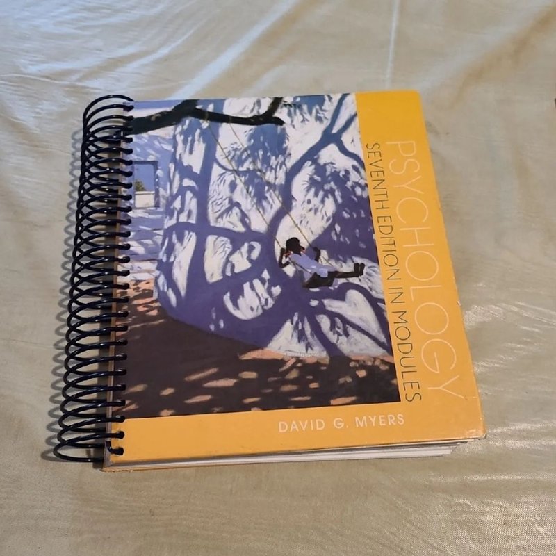 Psychology, Seventh Edition, in Modules (spiral)
