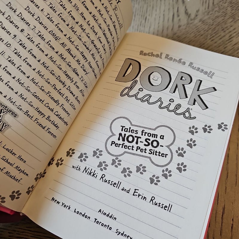 Dork Diaries 4, 10, and 11