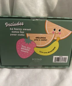 NEW Sealed- Box of 24 Berry Sweet Notes for your Cutie