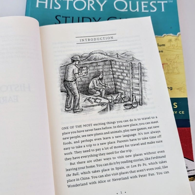 History Quest Early Times (Spine and Activity Book)